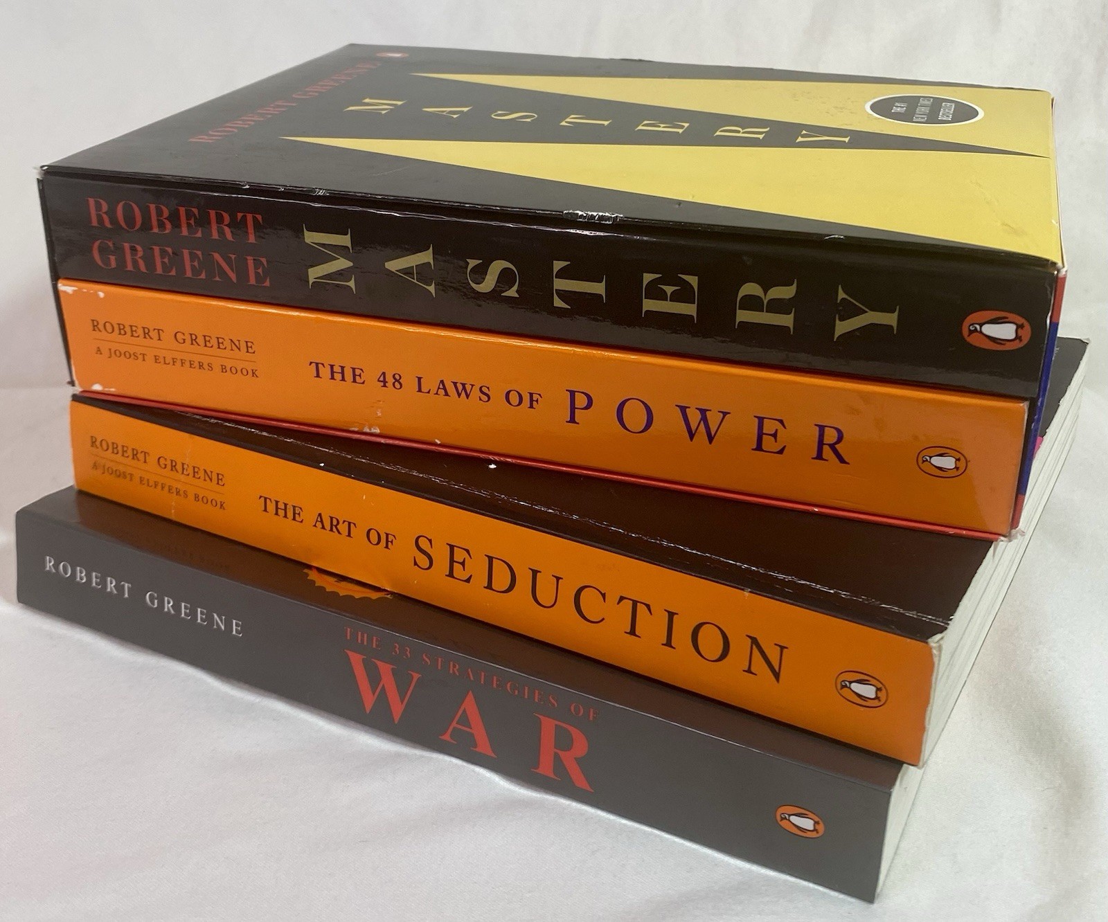 Robert Greene Collection Of 4 Books – Box Set Of 2 Plus 2 More – Signed Edition!